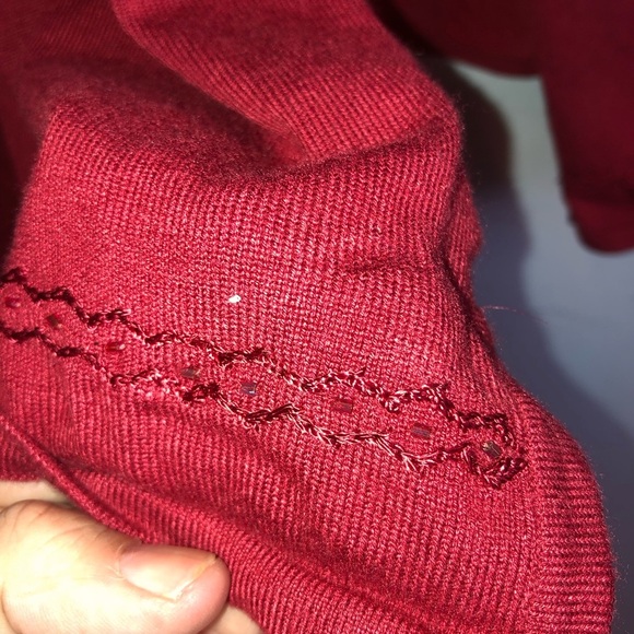 Vintage Penman’s size large sweater with sequins adorning it, buttons down front - Picture 3 of 11